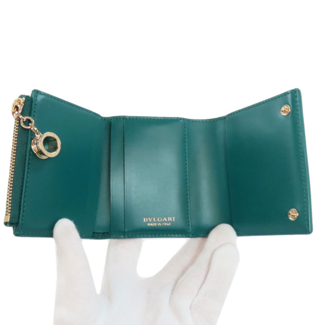 BVLGARI 二つ折り財布 緑 レザー 楽天市場】ブルガリ BVLGARI 三つ折り財布 二つ折り財布 財布
