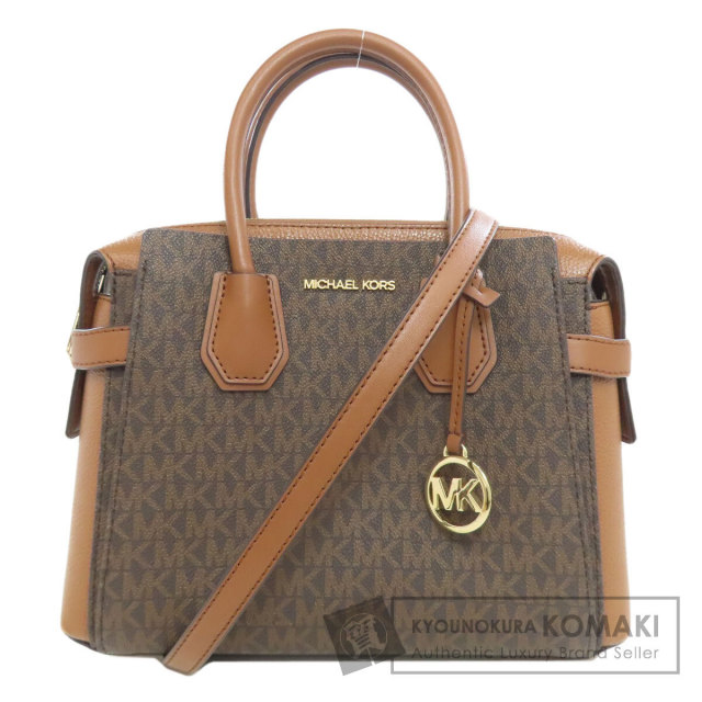 【激安通販 オンラインショップ】日用品 Kors Michael マイケルコース ハンドバッグ 2WAY MKシグネチャー バッグ