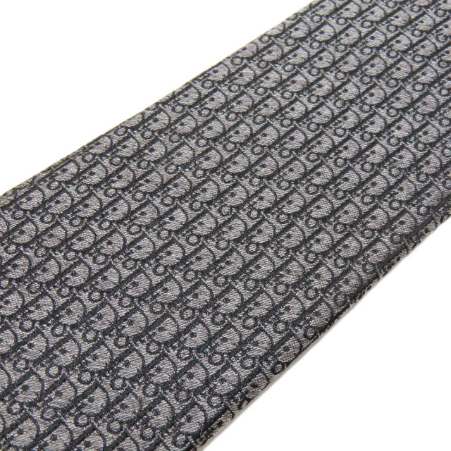 CHRISTIAN DIOR クリスチャンディオール ロゴ ネクタイ シルク メンズ  