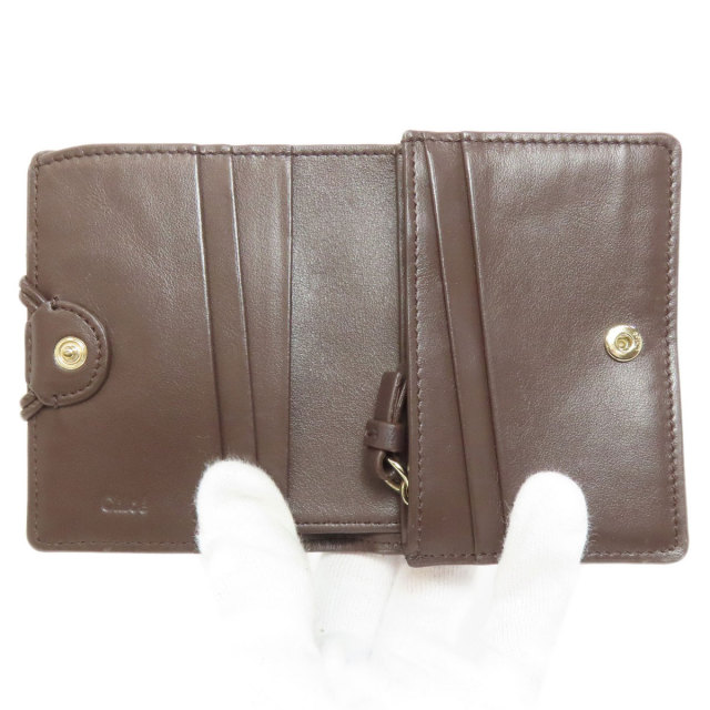 □【SALE】■クロエ国内発■malou スモールウォレット CHLOE クロエ MALOU スモール ウォレット 二つ折り財布（小銭