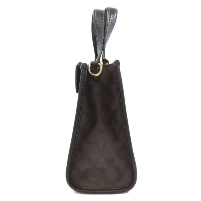 COACH コーチ C6918 シグネチャー ハンドバッグ PVC/レザー レディース  