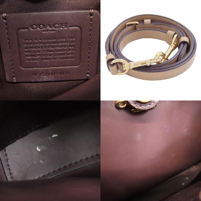COACH コーチ スモール タウンバケット 2way ハンドバッグ 1011 スモール タウン バケット バッグ シグネチャー キャンバス
