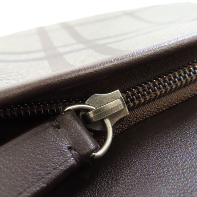 COACH コーチ F70751 チェック柄 ショルダーバッグ レザー/PVC レディース 