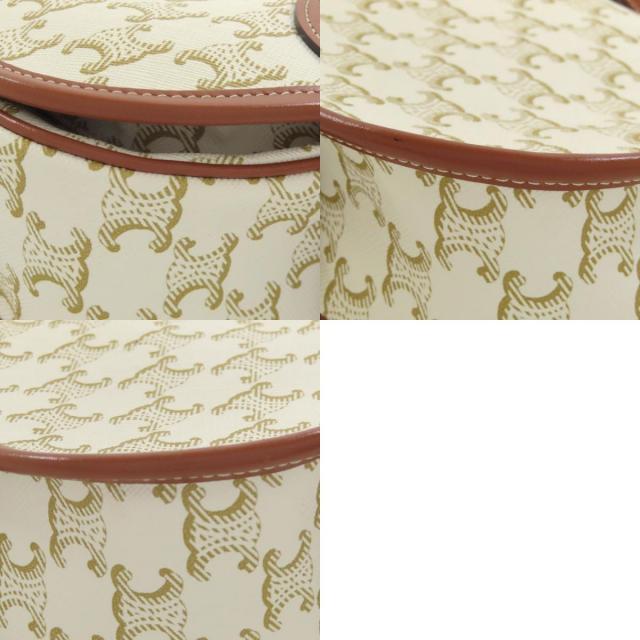 CELINE セリーヌ マカダム柄 ショルダーバッグ カーフ レディース 