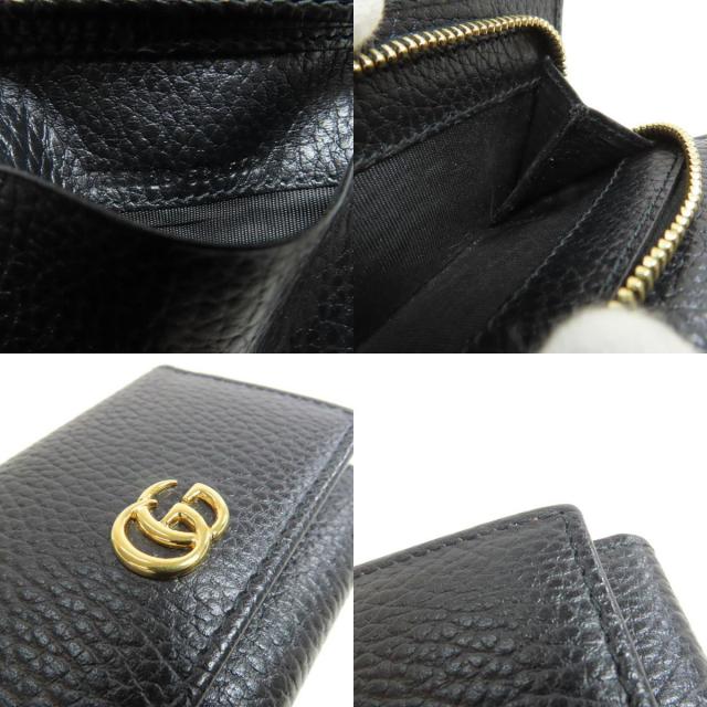 GUCCI グッチ 735929 GGマーモント 二つ折り財布（小銭入れあり