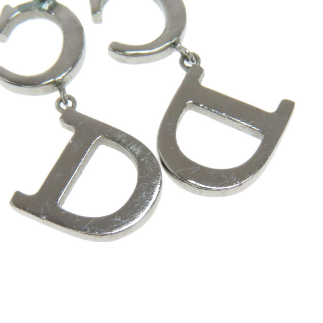 CHRISTIAN DIOR クリスチャンディオール CDロゴ ラインストーン
