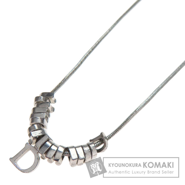 CHRISTIAN DIOR クリスチャンディオール リボン ネックレス 金属製