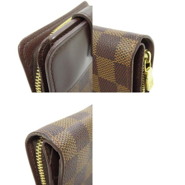 LOUIS VUITTON ルイヴィトン M61668 コンパクト・ジップ 二つ折り財布  