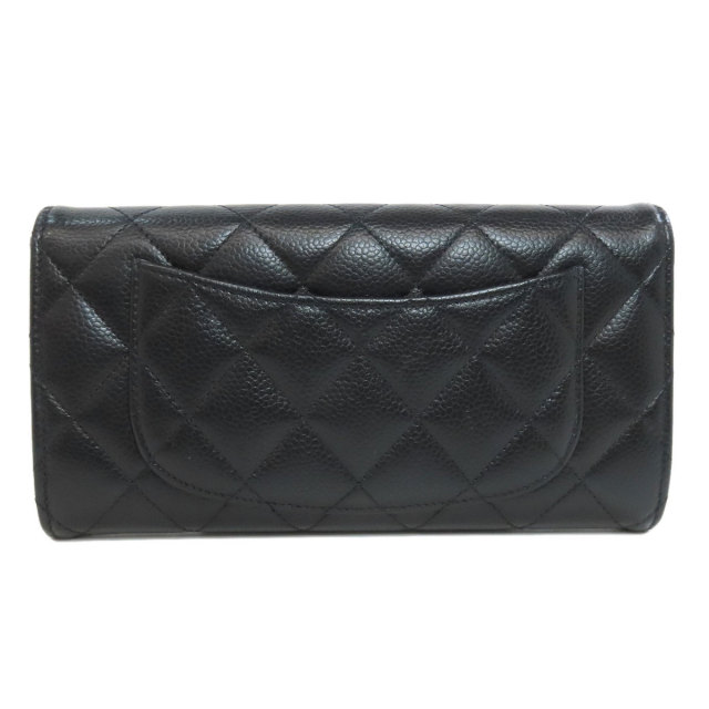 シャネル 長財布（小銭入れあり） マトラッセ シルバー金具