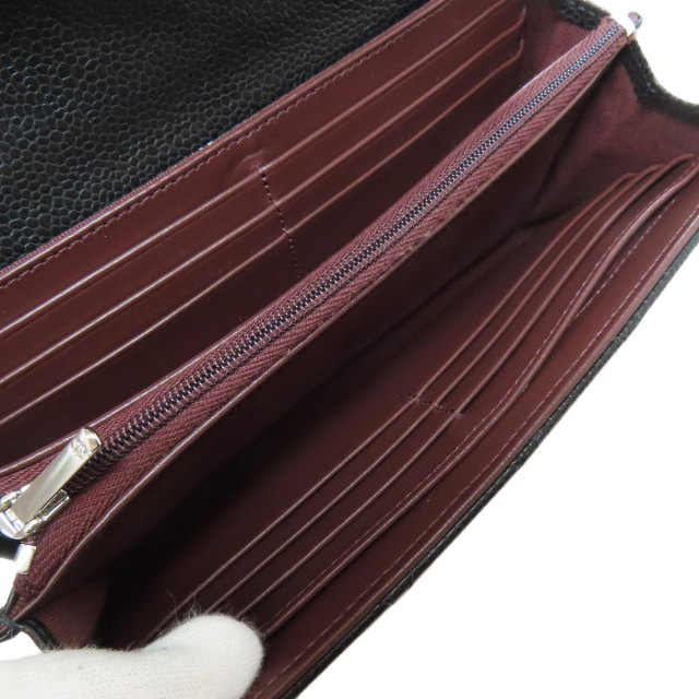 シャネル 長財布（小銭入れあり） マトラッセ シルバー金具