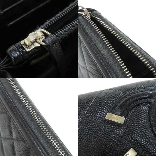 CHANEL シャネル マトラッセ ゴールド金具 長財布（小銭入れあり  