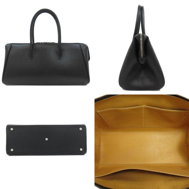HERMES エルメス パリボンベイ35 シルバー金具 トートバッグ カーフ  