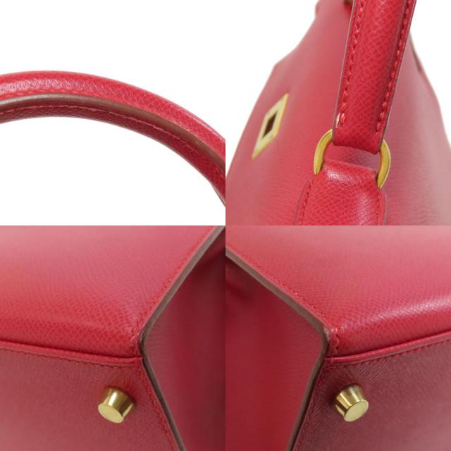 エルメス ハンドバッグ ケリー28 外縫い ゴールド金具