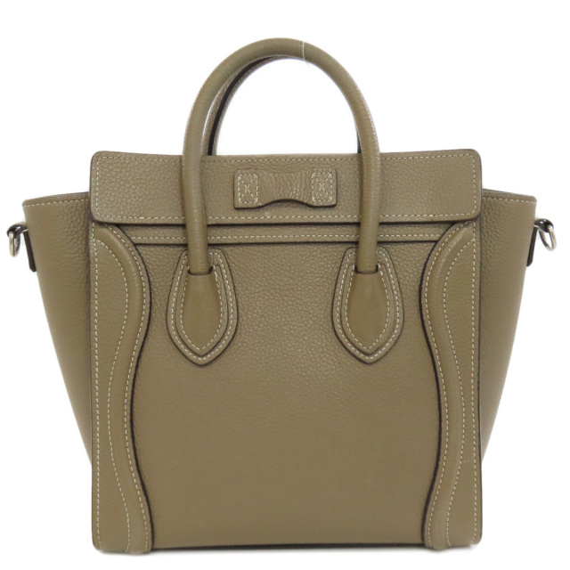 CELINE セリーヌ ラゲージ ナノ 2WAY ハンドバッグ カーフ レディース 