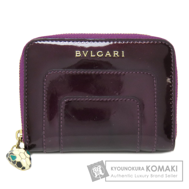 BVLGARI ブルガリ セルペンティ コインケース エナメル レディース 