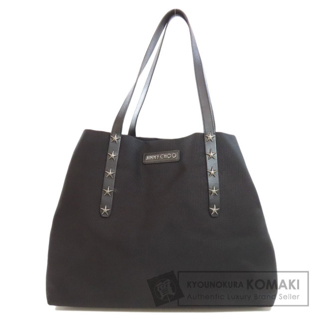 Jimmy Choo ジミーチュウ スターモチーフ トートバッグ キャンバス 