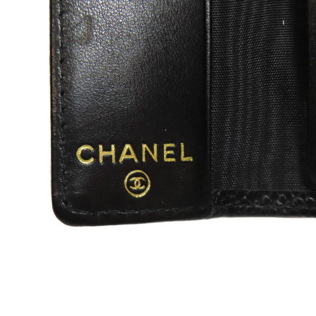 CHANEL シャネル ココマーク ゴールド金具 キーケース キャビアスキン  