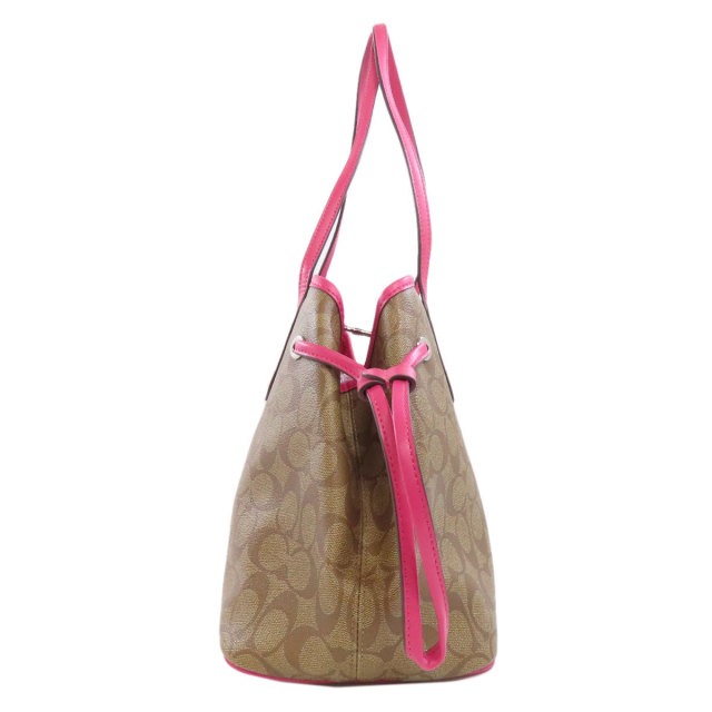 COACH コーチ F57842 シグネチャー トートバッグ PVC レディース 