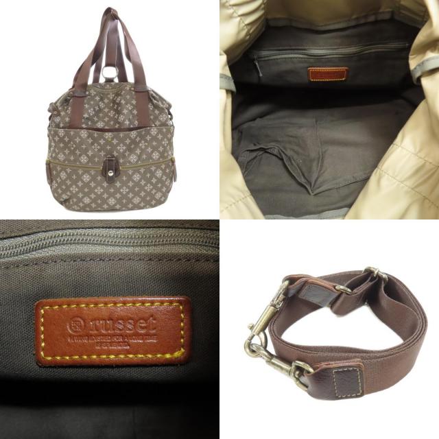 ラシット トートバッグ 百合紋章 3WAY