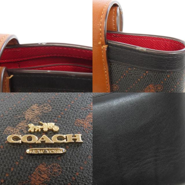 COACH コーチ C4060 ホースアンドキャリッジ トートバッグ PVC レディース 