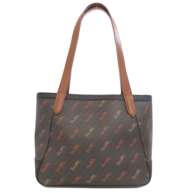 COACH コーチ C4060 ホースアンドキャリッジ トートバッグ PVC レディース 