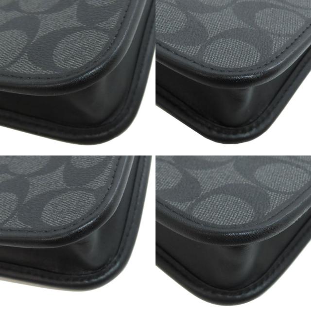 COACH コーチ C8141 シグネチャー ショルダーバッグ PVC レディース 