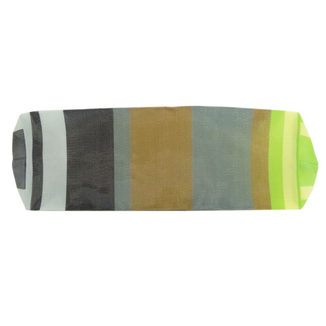 マルニ トートバッグ フラワーカフェ ストライプ