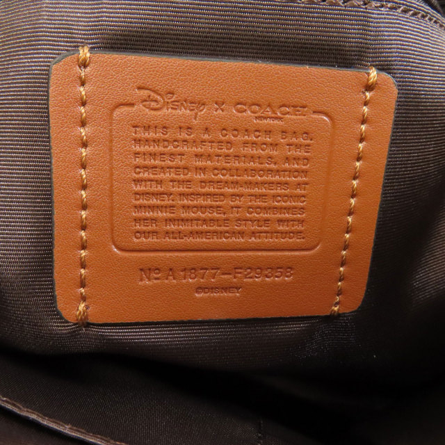 COACH コーチ F29358 ミッキーコラボ ディズニー トートバッグ