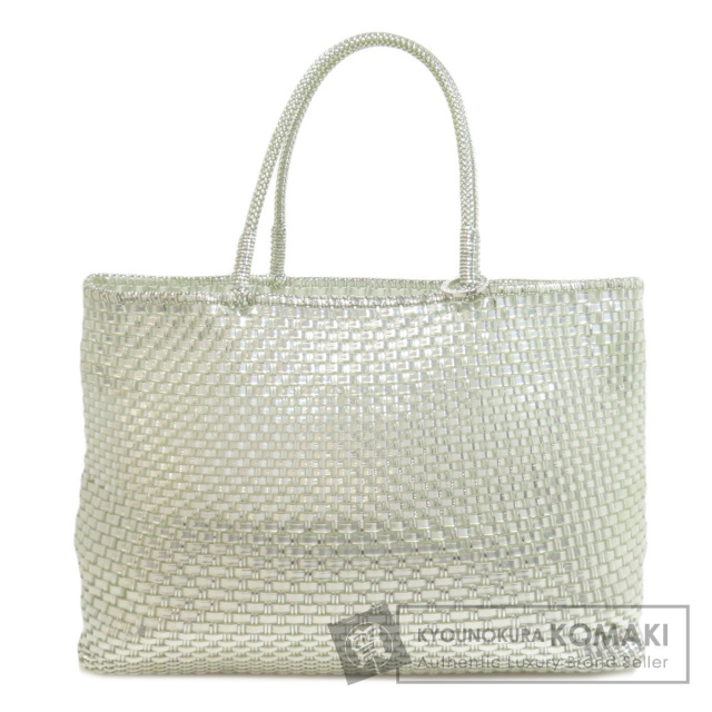 ANTEPRIMA アンテプリマ 編み込みバッグ トートバッグ PVC レディース 