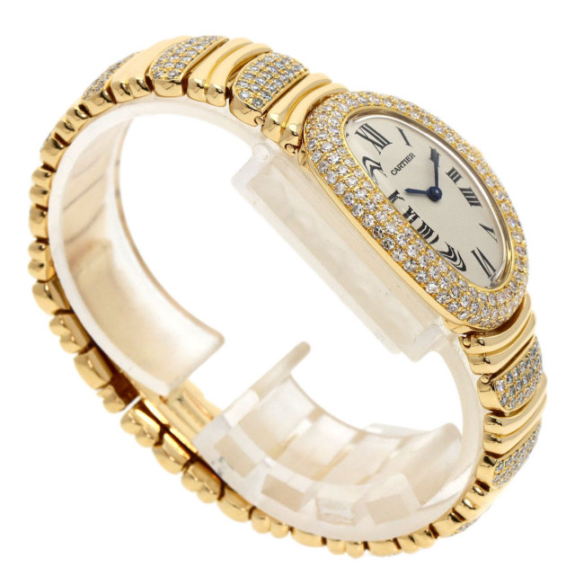 CARTIER カルティエ WB5004ES ベニュワール1920 ダイヤモンド 腕時計 