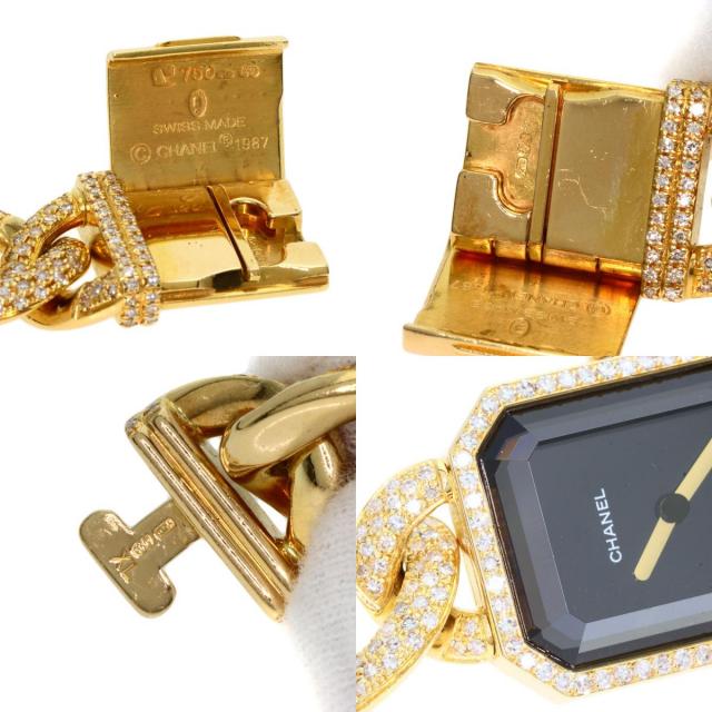 CHANEL ゴールド アナログ時計 CHANEL ゴールド アナログ時計 ゴールド（金色）系 CHANEL