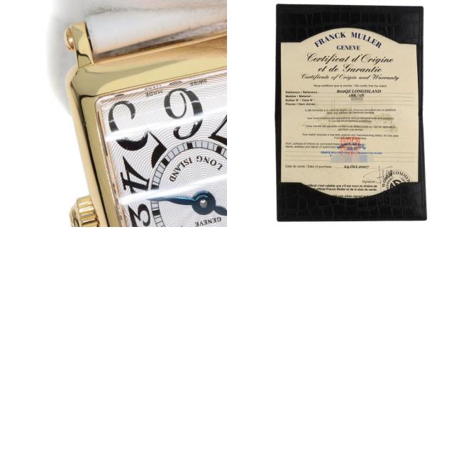 FRANCK MULLER フランクミュラー 802QZ ロングアイランド 腕時計