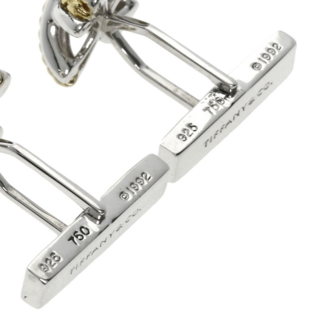 TIFFANY&Co. ティファニー シグネチャー カフス シルバー/K18YG