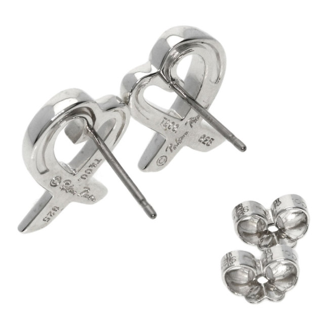 Tiffany&Co. ティファニー ラビングハート ピアス 925 シルバー