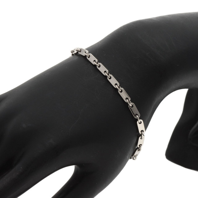 CARTIER カルティエ フィガロ ブレスレット K18ホワイトゴールド