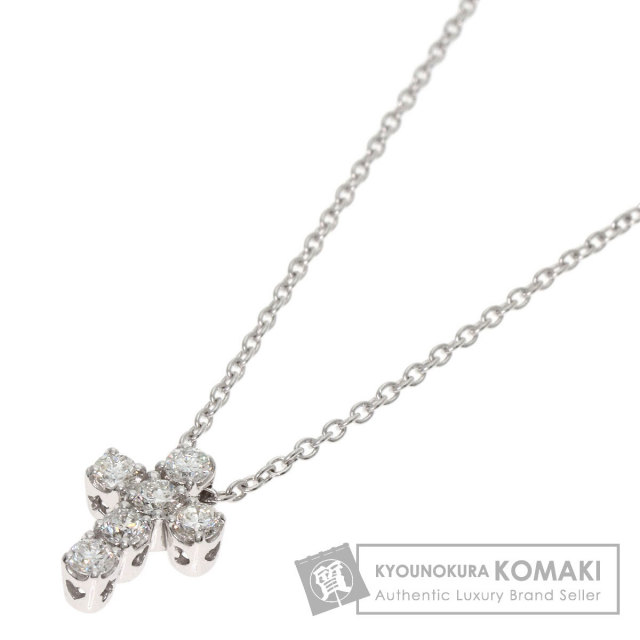 ポンテヴェキオ ネックレス クロス ダイヤモンド