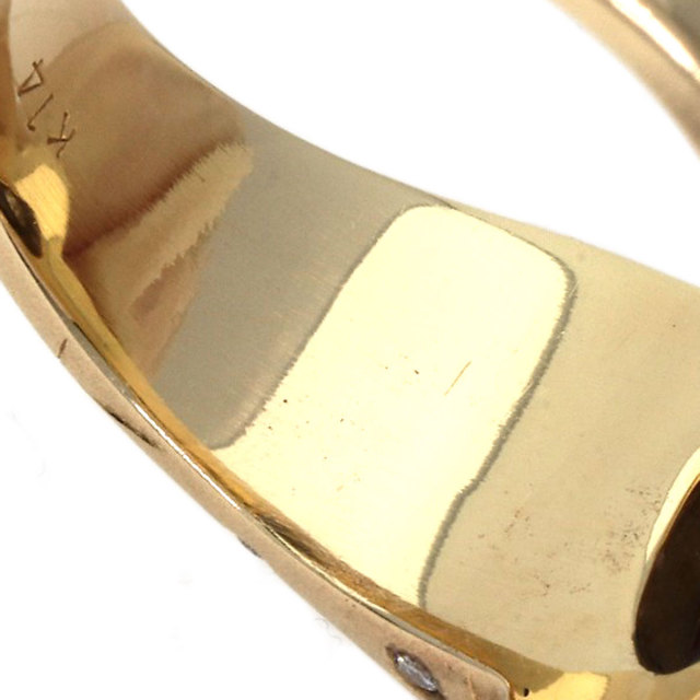 梶光夫 リング・指輪 アンモライト ダイヤモンド