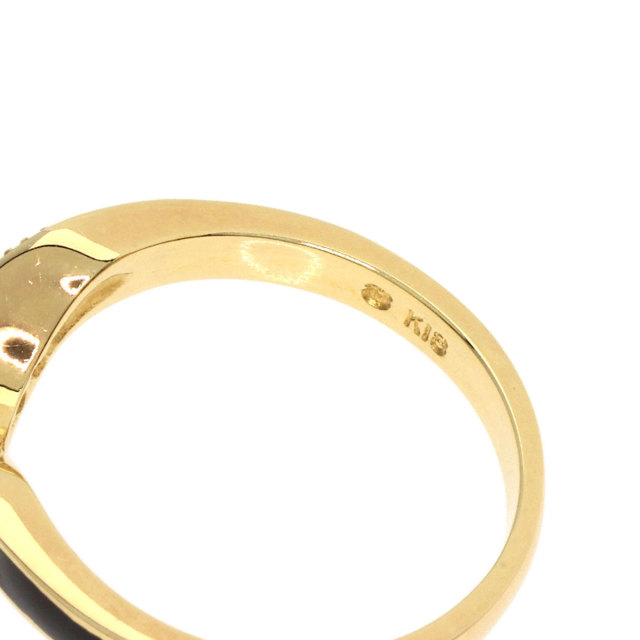 ミキモト リング・指輪 エナメル ダイヤモンド