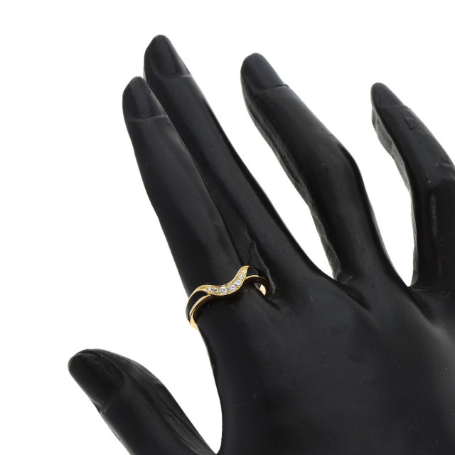 ミキモト リング・指輪 エナメル ダイヤモンド