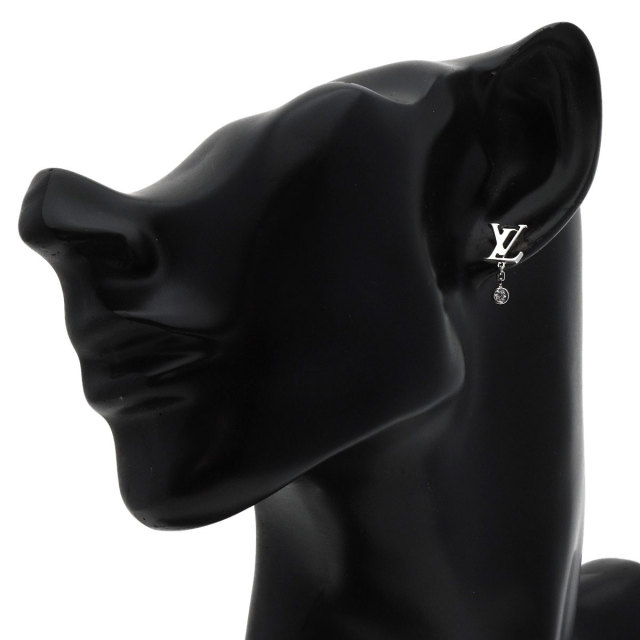 ルイヴィトン ピアス ピュス イディール ブロッサム LV ダイヤモンド 片方のみ