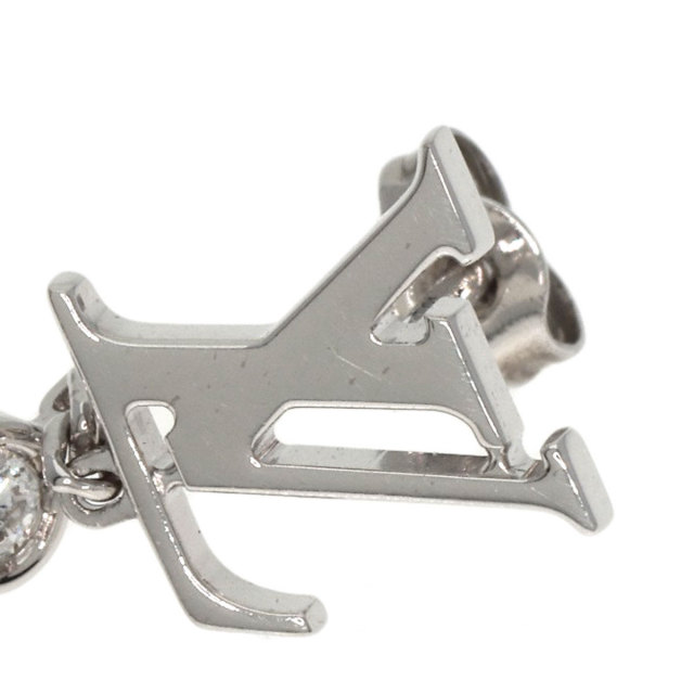 ルイヴィトン ピアス ピュス イディール ブロッサム LV ダイヤモンド 片方のみ