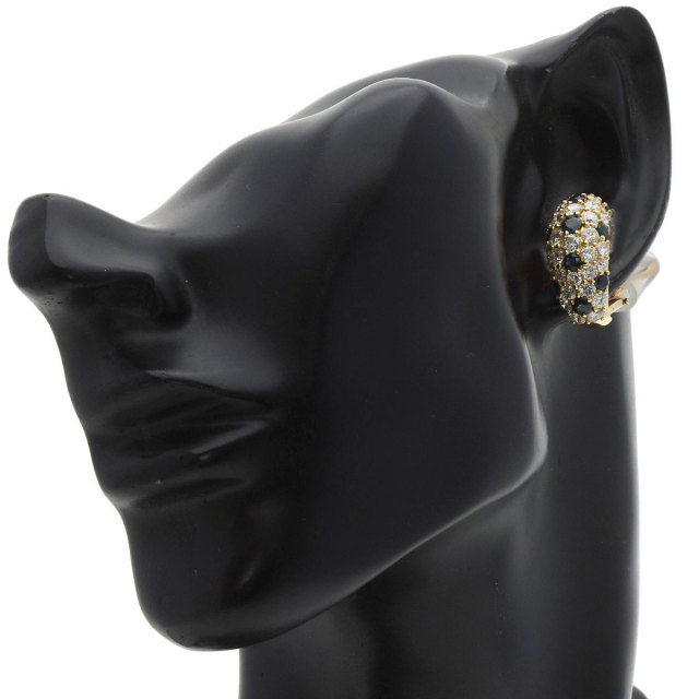 ティファニー イヤリング サファイア ダイヤモンド