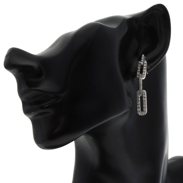 Damiani ダミアーニ インスィエメ ダイヤモンド ピアス K18ホワイト