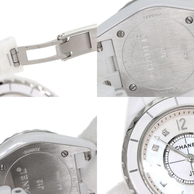 シャネル 腕時計 J12 29mm シェル 8P ダイヤモンド