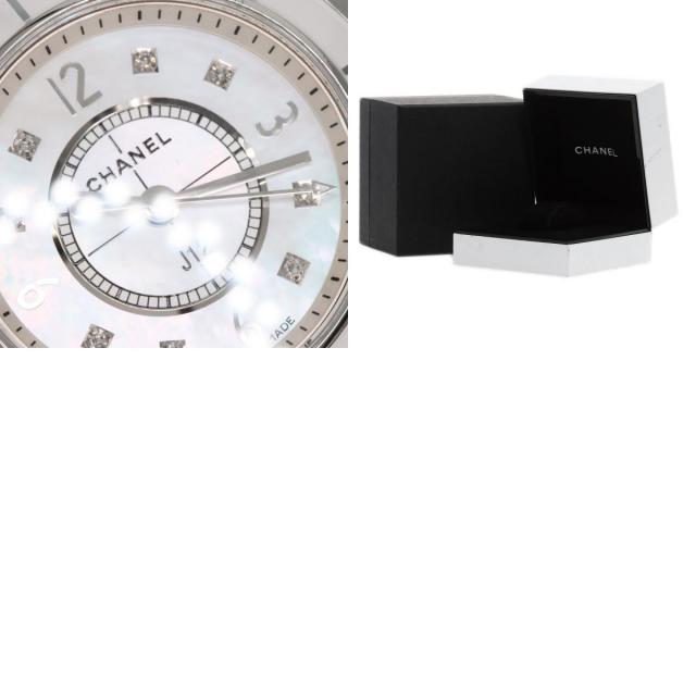 シャネル 腕時計 J12 29mm シェル 8P ダイヤモンド