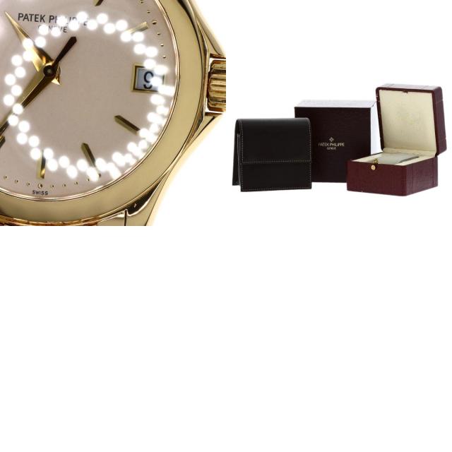 中古】 パテックフィリップ PATEK PHILIPPE K18YG 腕時計 手巻き