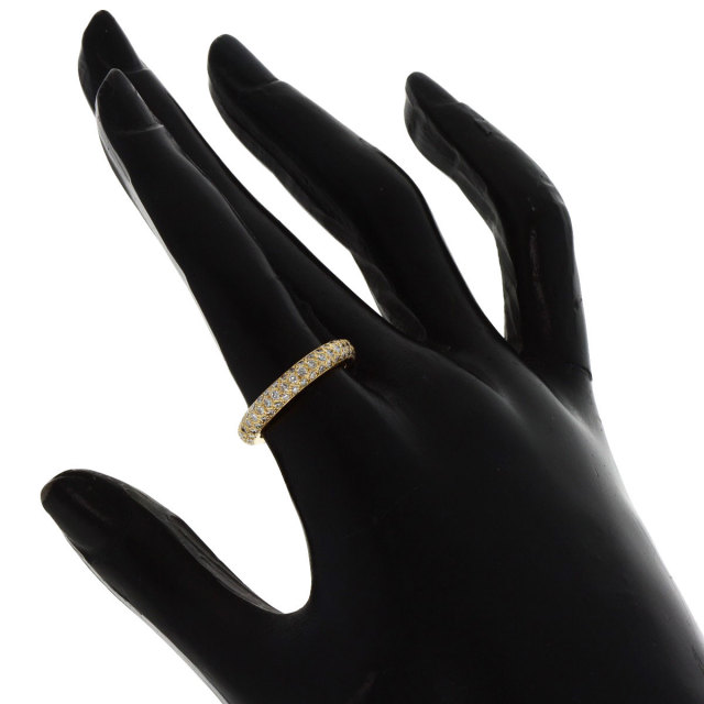 CARTIER カルティエ エタニティ パヴェ ダイヤモンド #52 リング