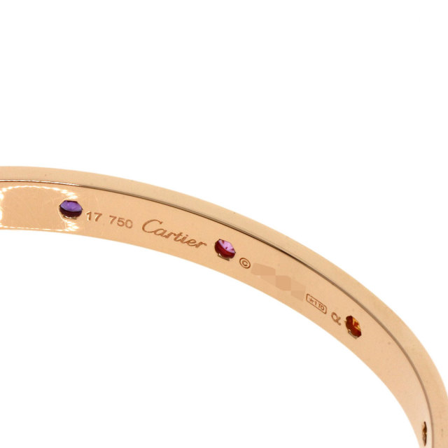 CARTIER カルティエ ラブブレス マルチカラーストーン ドライバー無し