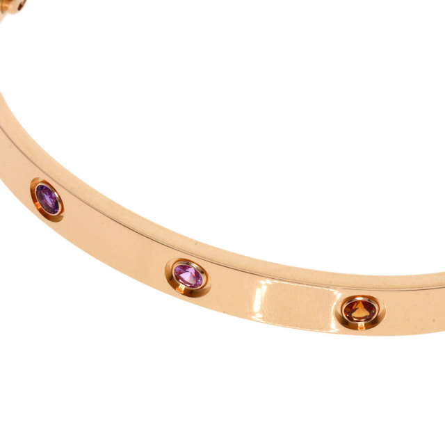 CARTIER カルティエ ラブブレス マルチカラーストーン