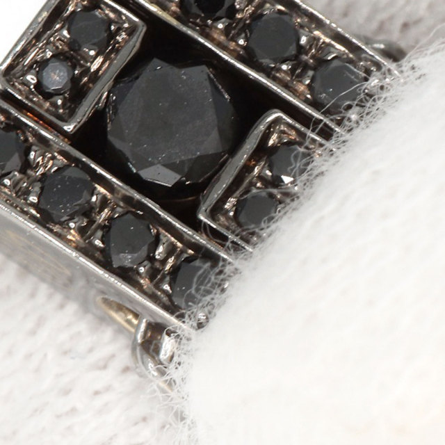 Damiani ダミアーニ ベルエポック スクエア ブラックブルニート加工  